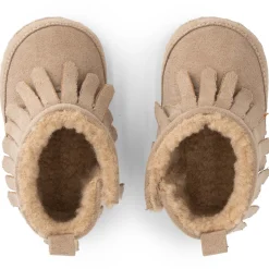 Schoenen & Slofjes|Slofjes & Schoenen*Prénatal baby laarzen  beige Taupebrown