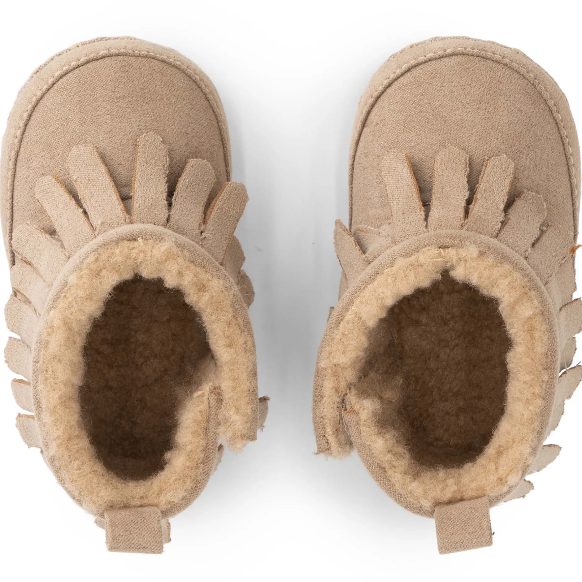 Schoenen & Slofjes|Slofjes & Schoenen*Prénatal baby laarzen beige Taupebrown