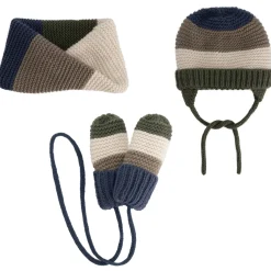 Accessoires|Accessoires*Prénatal baby muts   groen Smoke Green