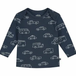 Pyjama's|Pyjama's*Prénatal baby pyjama auto's blauw Dark Bluegrey