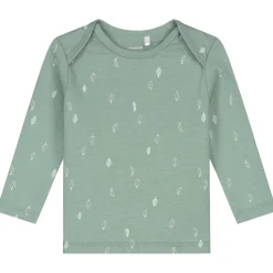 Pyjama's|Pyjama's*Prénatal baby pyjama bladeren multi Midgreen
