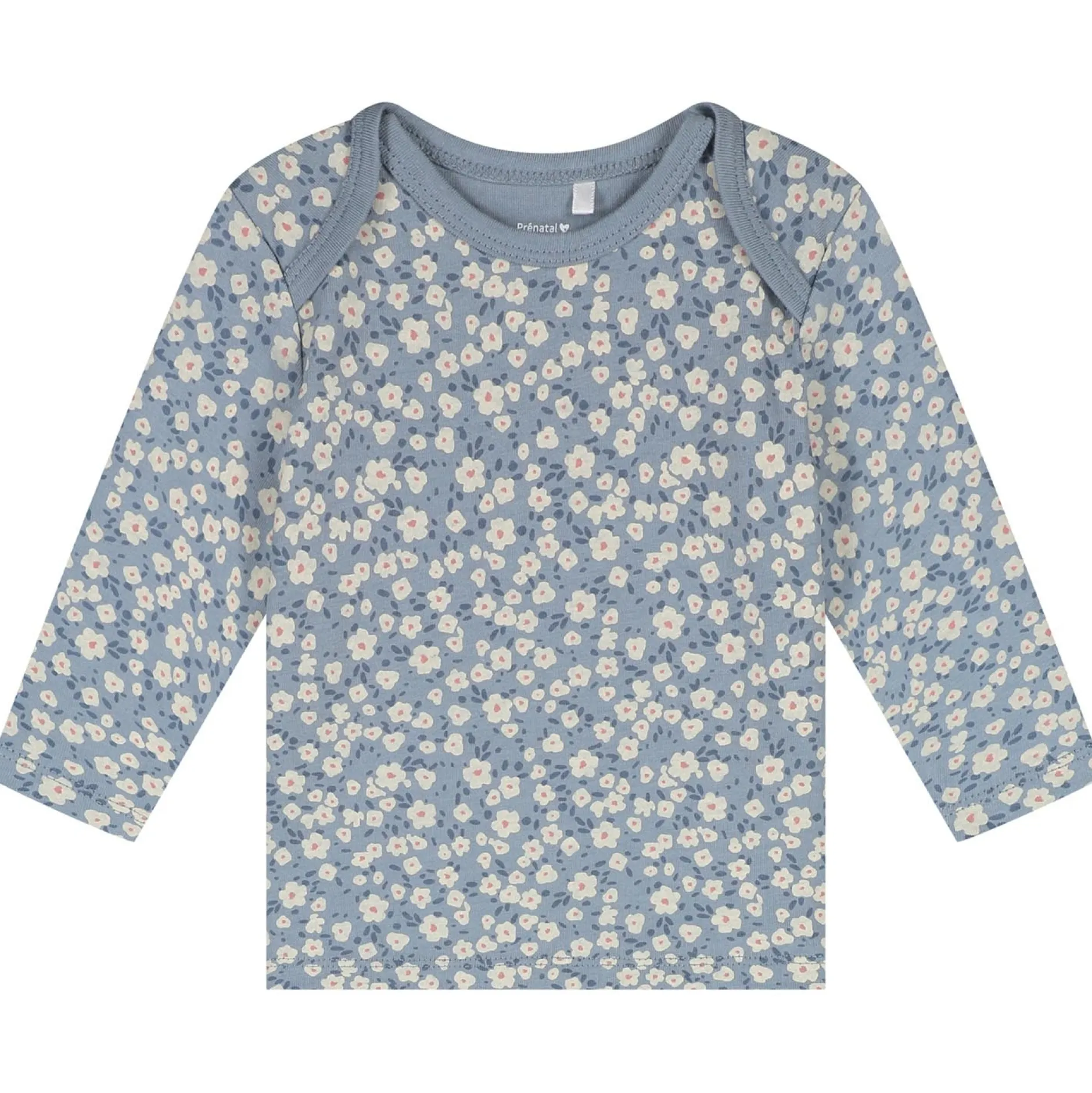 Pyjama's|Pyjama's*Prénatal baby pyjama bloem blauw Blue
