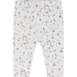 Pyjama's|Pyjama's*Prénatal baby pyjama bloem wit Ivoor Wit