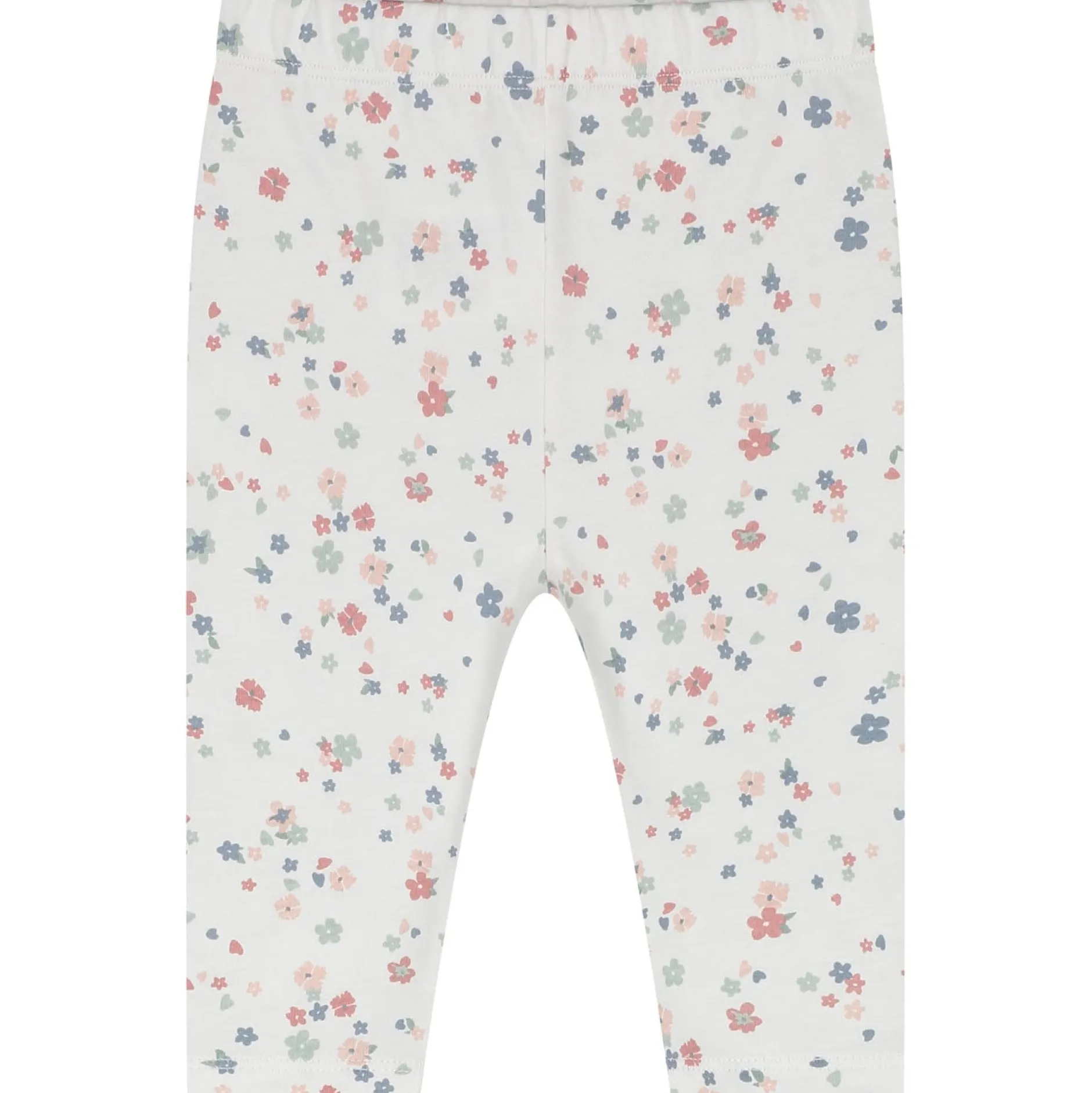 Pyjama's|Pyjama's*Prénatal baby pyjama bloem wit Ivoor Wit