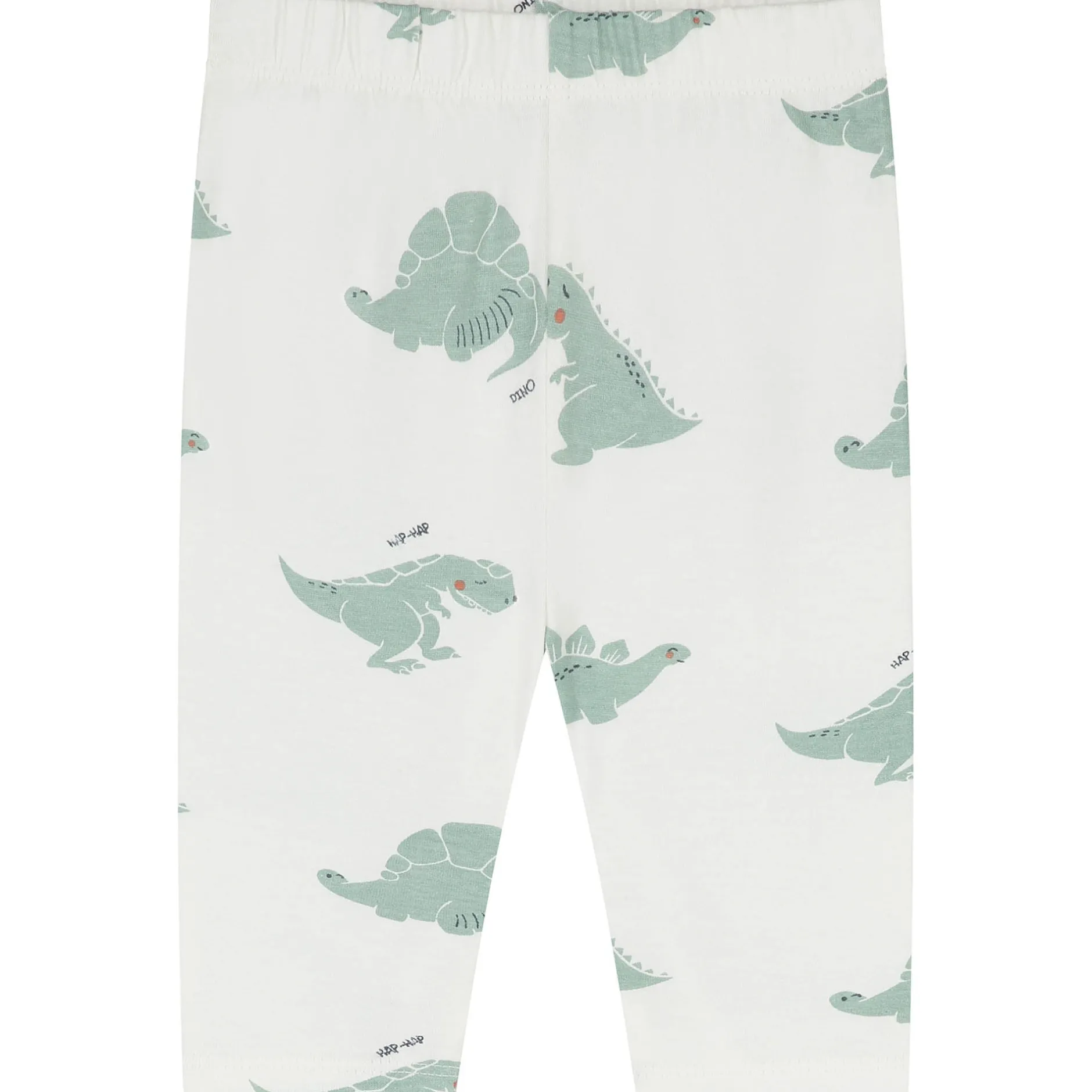 Pyjama's|Pyjama's*Prénatal baby pyjama dino wit Ivory White