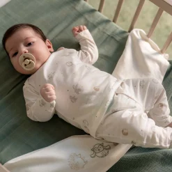 Pyjama's|Pyjama's*Prénatal baby pyjama Kleine Vriendjes wit Ivory White
