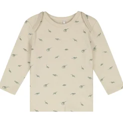 Pyjama's|Pyjama's*Prénatal baby pyjama kleine dino beige Dark Ecru