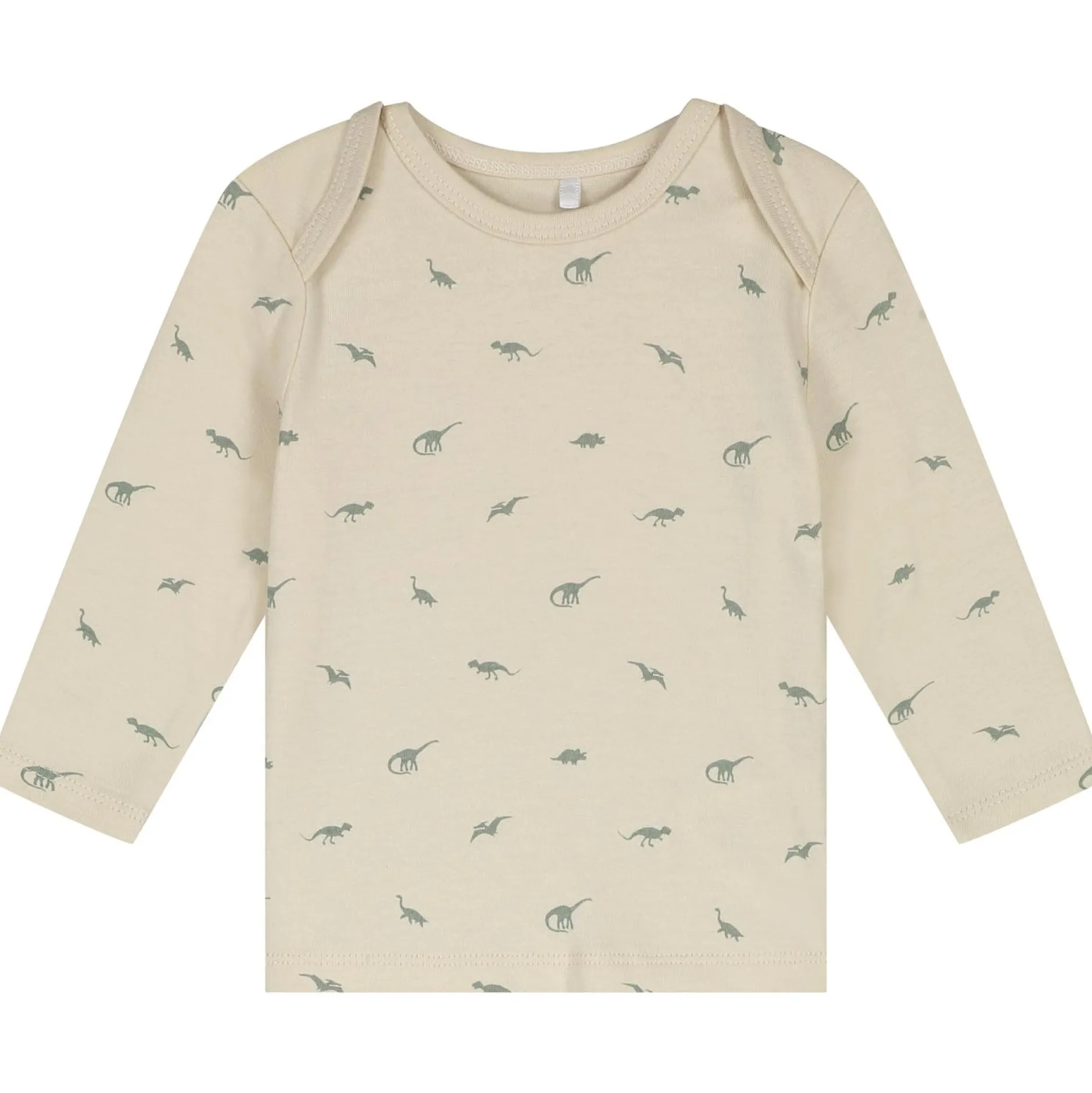 Pyjama's|Pyjama's*Prénatal baby pyjama kleine dino beige Dark Ecru