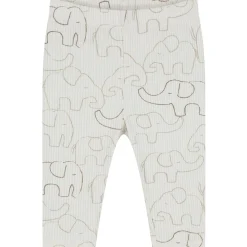 Boxen|Pyjama's*Prénatal baby pyjama otis rib wit Ivory White