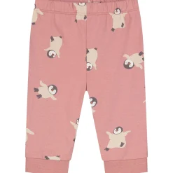 Pyjama's|Pyjama's*Prénatal baby pyjama pinquin roze Dark Pink