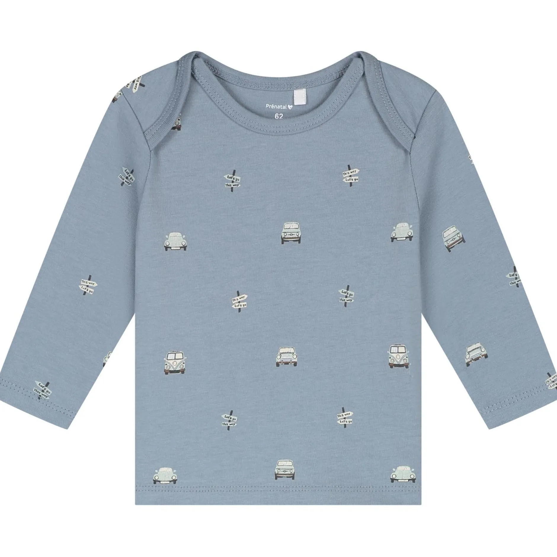 Pyjama's|Pyjama's*Prénatal baby pyjama retro auto blauw Blue