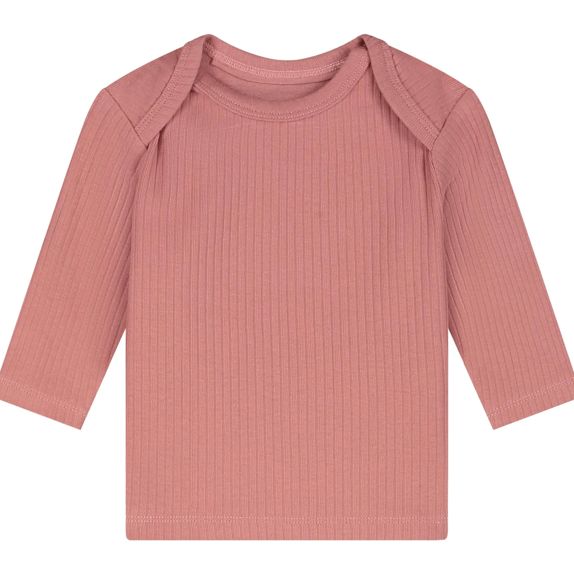 Pyjama's|Pyjama's*Prénatal baby pyjama rib roze Dark Pink