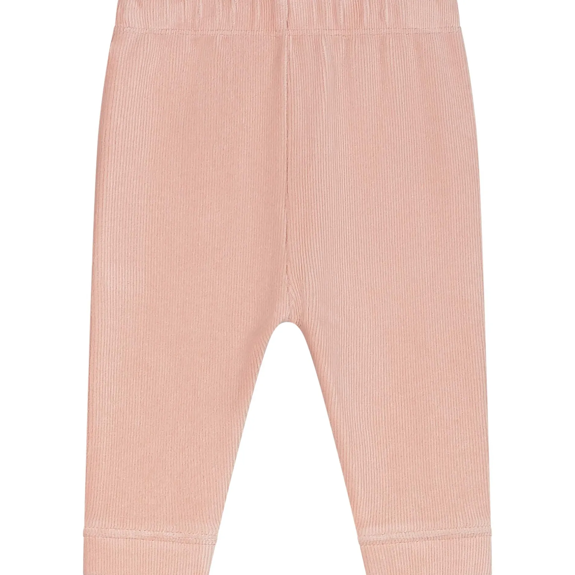 Pyjama's|Pyjama's*Prénatal baby pyjama rib velour roze Powder Pink