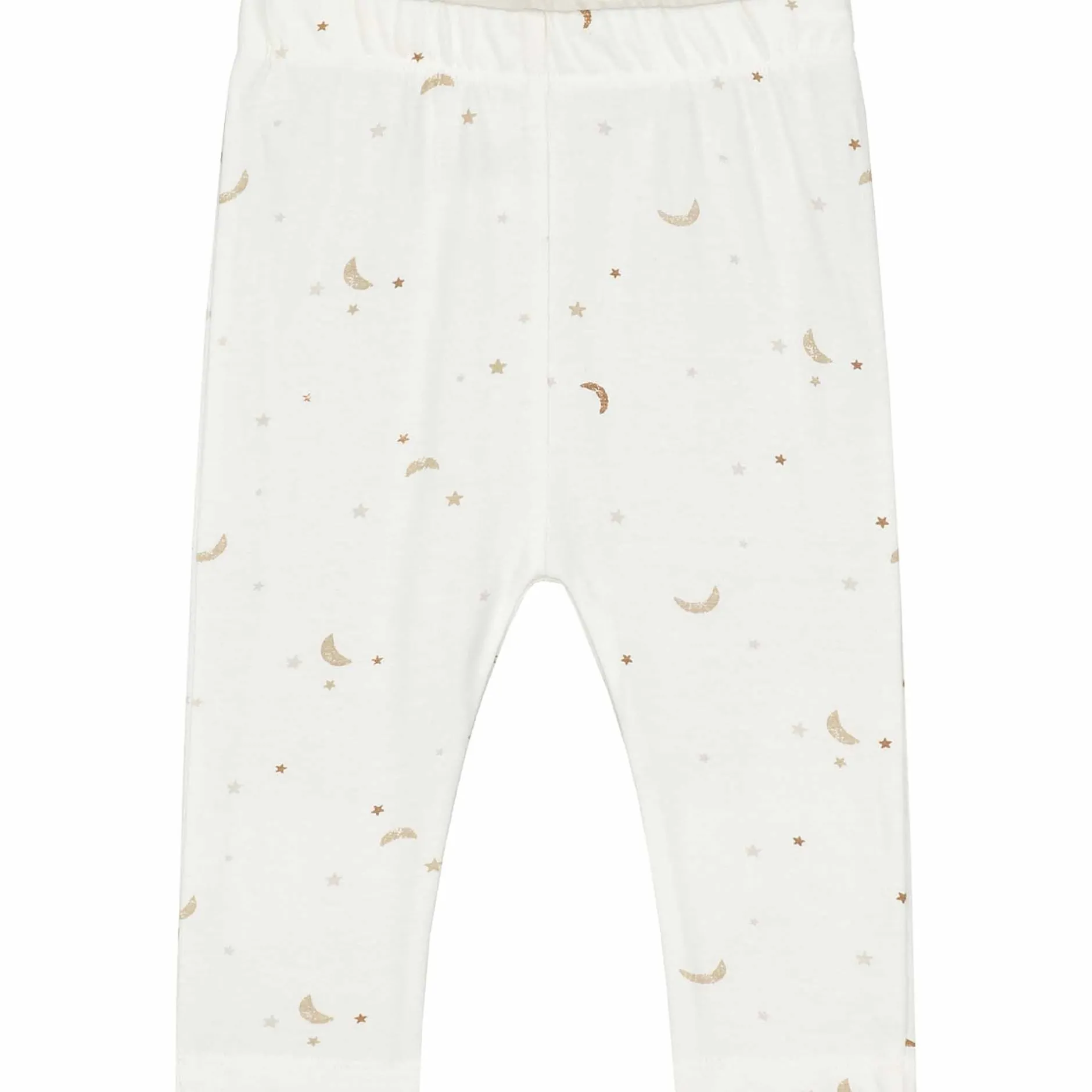Pyjama's|Pyjama's*Prénatal baby pyjama ster en maan wit Ivory White