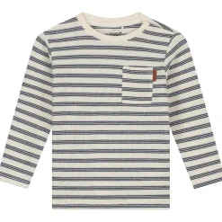 Shirts & Blouses|Shirts & Blouses*Prénatal baby shirt 2 stuks lange mouwen strepen blauw Dark Bluegrey