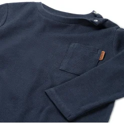 Shirts & Blouses|Shirts & Blouses*Prénatal baby shirt 2 stuks lange mouwen strepen blauw Dark Bluegrey