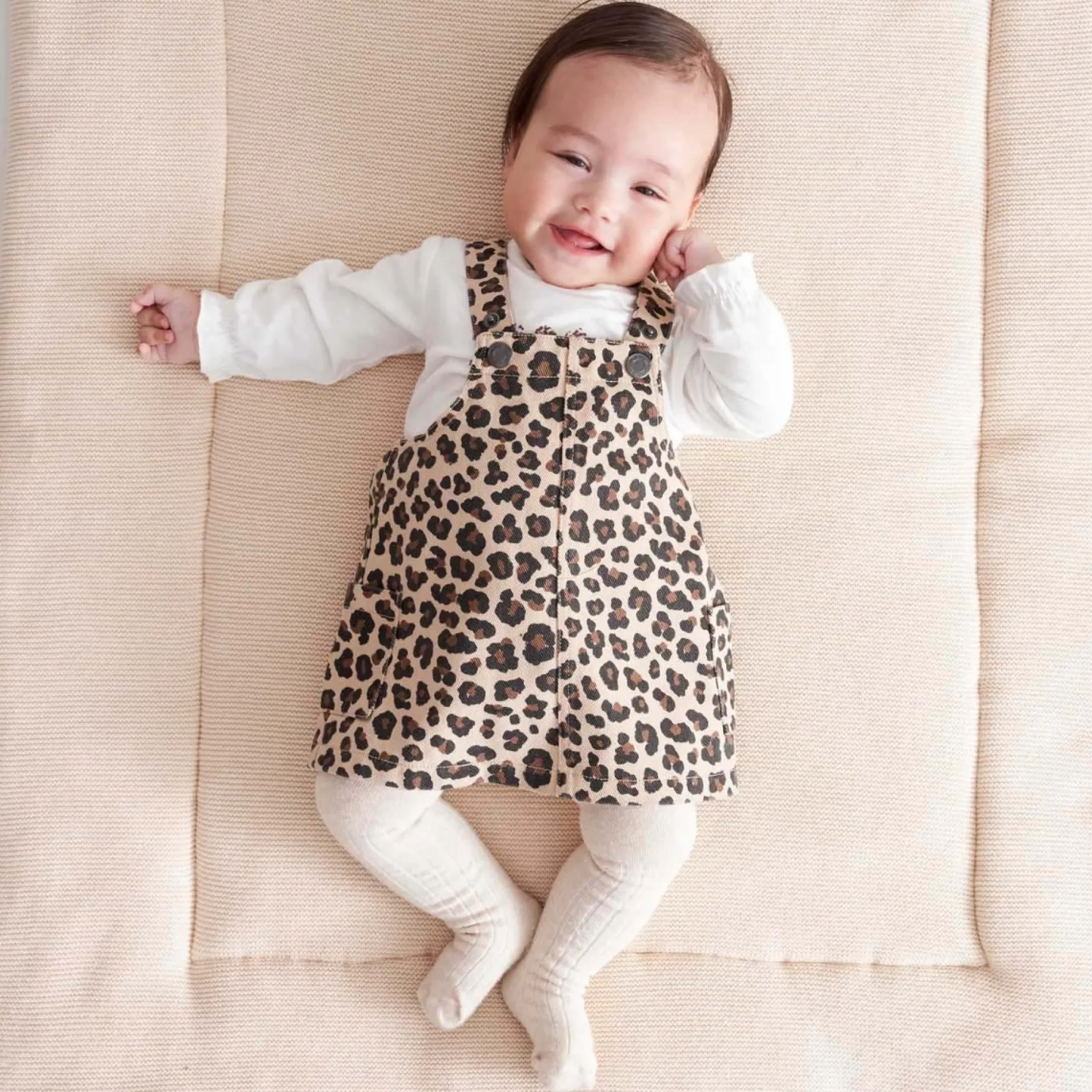 Shirts & Blouses|Jurken & Rokken*Prénatal baby shirt, jurk & maillot Sandbrown