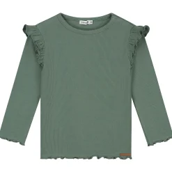 Shirts & Blouses|Shirts & Blouses*Prénatal baby shirt lange mouwen effen groen Light Forest Green