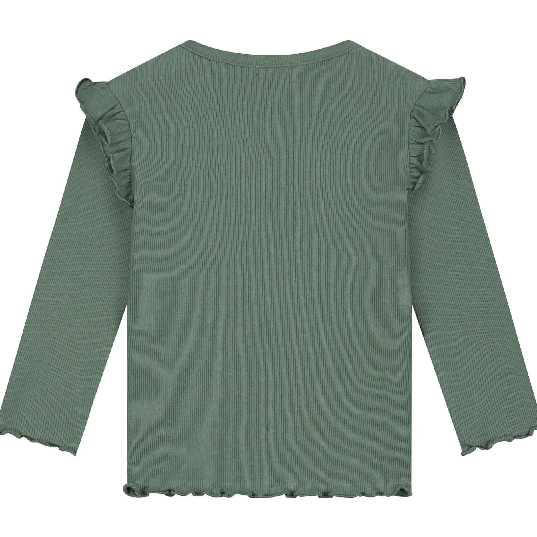 Shirts & Blouses|Shirts & Blouses*Prénatal baby shirt lange mouwen effen groen Light Forest Green