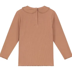 Shirts & Blouses|Shirts & Blouses*Prénatal baby shirt lange mouwen effen bruin Mud Brown