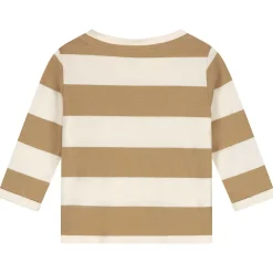 Shirts & Blouses|Shirts & Blouses*Prénatal baby shirt lange mouwen strepen bruin Dark Yellow Brown