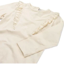 Shirts & Blouses|Shirts & Blouses*Prénatal baby shirt lange mouwen effen beige Dark Off-White