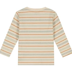 Shirts & Blouses|Shirts & Blouses*Prénatal baby shirt lange mouwen strepen multi Soft Ecru