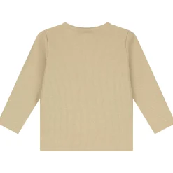 Shirts & Blouses|Shirts & Blouses*Prénatal baby shirt lange mouwen effen beige Soft Bisquit