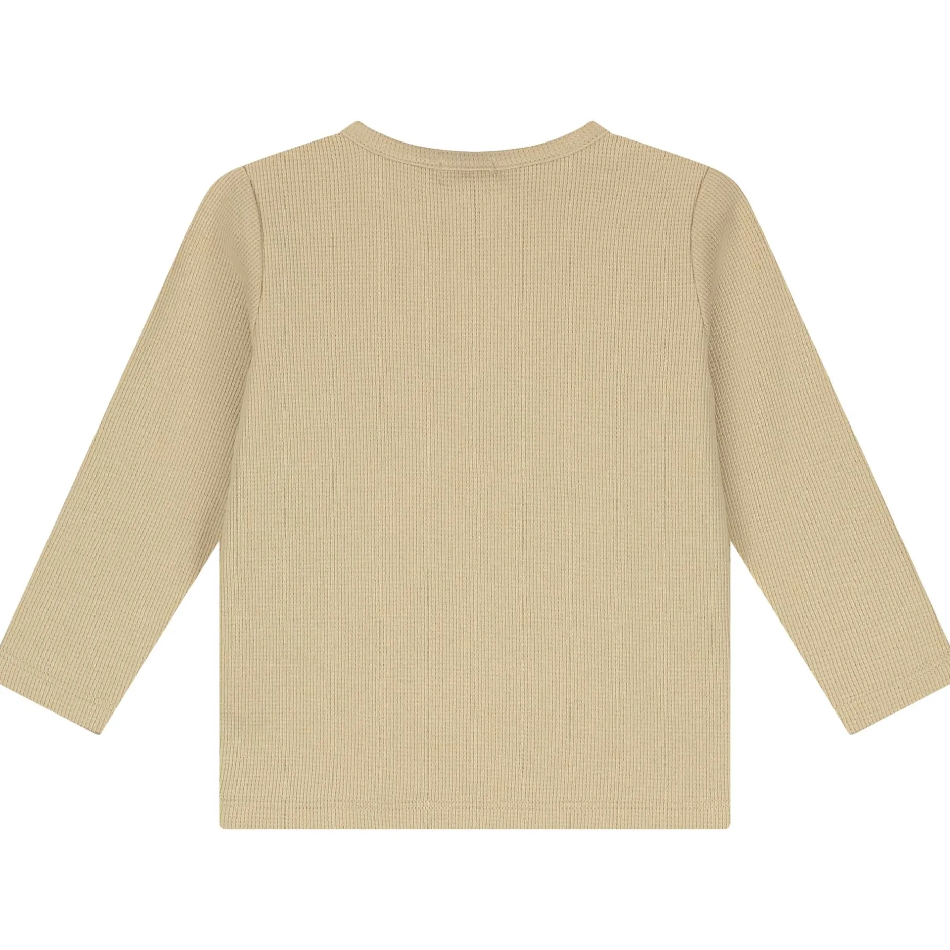 Shirts & Blouses|Shirts & Blouses*Prénatal baby shirt lange mouwen effen beige Soft Bisquit