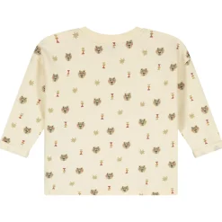 Shirts & Blouses|Shirts & Blouses*Prénatal baby shirt lange mouwen printopdruk beige Soft Ecru