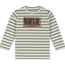 Shirts & Blouses|Shirts & Blouses*Prénatal baby shirt lange mouwen tekst beige Dark Off-White