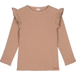 Shirts & Blouses|Shirts & Blouses*Prénatal baby shirt lange mouwen effen taupe Light Taupe Brown