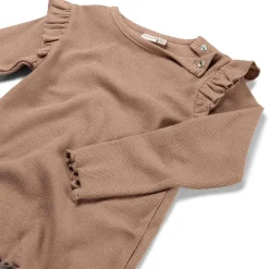 Shirts & Blouses|Shirts & Blouses*Prénatal baby shirt lange mouwen effen taupe Light Taupe Brown