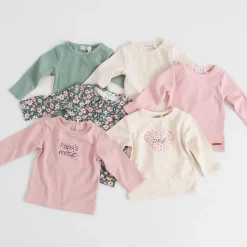 Shirts & Blouses|Shirts & Blouses*Prénatal baby shirt lange mouwen tekst beige Light Brown Melange