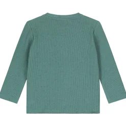 Shirts & Blouses|Shirts & Blouses*Prénatal baby shirt lange mouwen effen groen Dark Green Blue