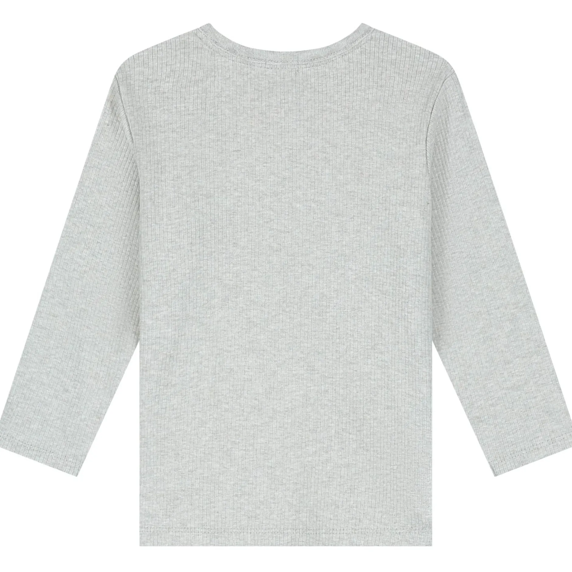Shirts & Blouses|Shirts & Blouses*Prénatal baby shirt lange mouwen effen grijs Dark Brown Melange
