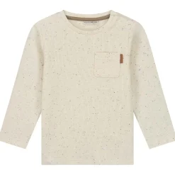 Shirts & Blouses|Shirts & Blouses*Prénatal baby shirt lange mouwen effen beige Dark Off-White