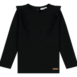 Shirts & Blouses|Shirts & Blouses*Prénatal baby shirt lange mouwen effen zwart Night Black