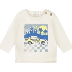 Shirts & Blouses|Shirts & Blouses*Prénatal baby shirt lange mouwen printopdruk beige Soft Brown Melange