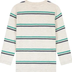 Shirts & Blouses|Shirts & Blouses*Prénatal baby shirt lange mouwen strepen multi Soft Brown Melange