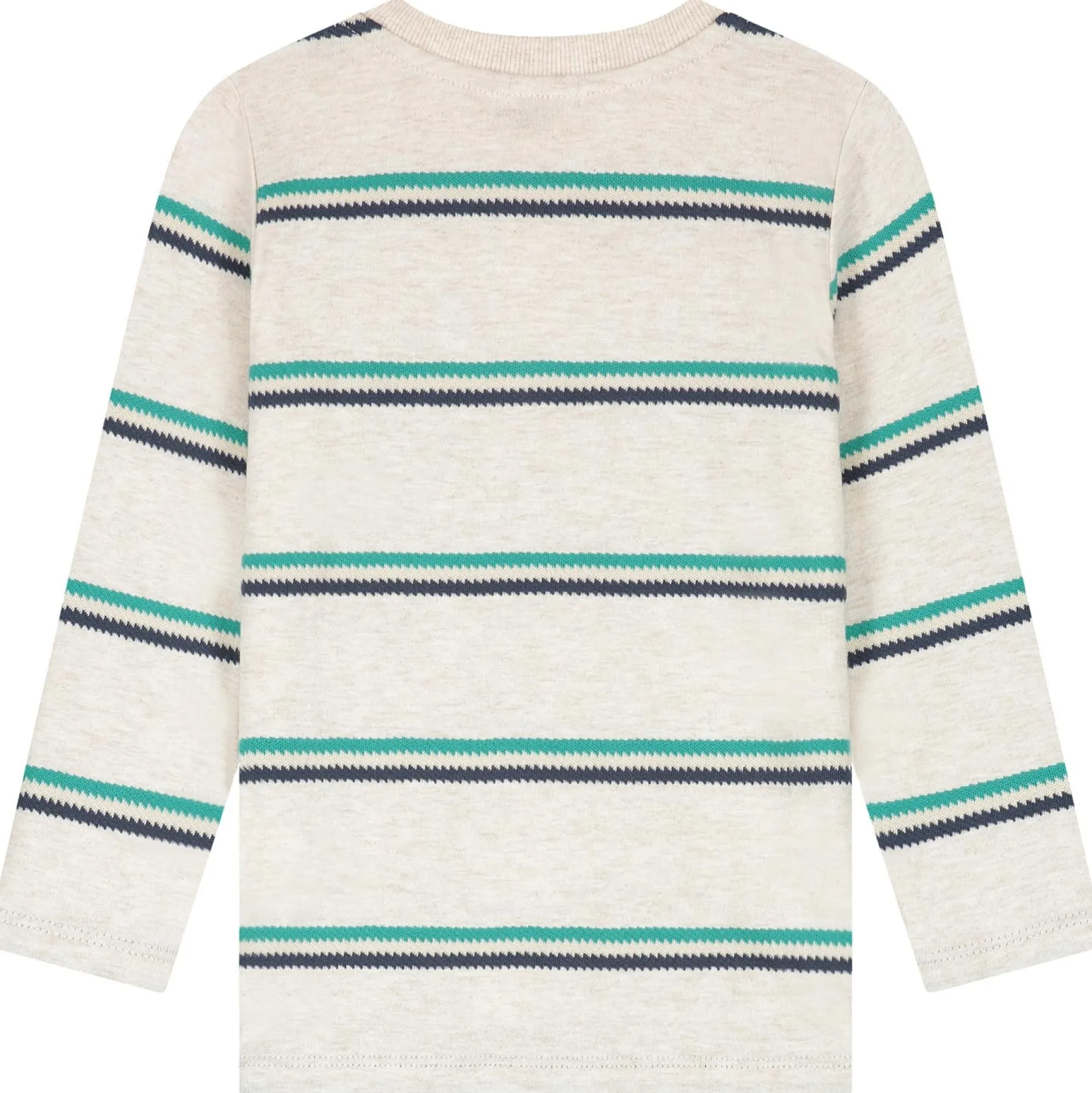 Shirts & Blouses|Shirts & Blouses*Prénatal baby shirt lange mouwen strepen multi Soft Brown Melange