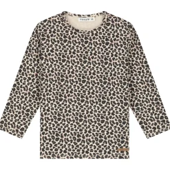 Shirts & Blouses|Shirts & Blouses*Prénatal baby shirt lange mouwen panterprint beige Almond