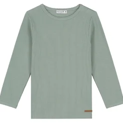 Shirts & Blouses|Shirts & Blouses*Prénatal baby shirt lange mouwen effen groen Dark Mint Green