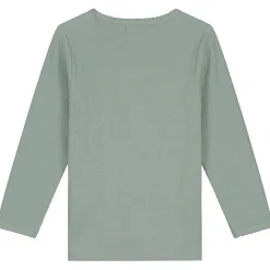 Shirts & Blouses|Shirts & Blouses*Prénatal baby shirt lange mouwen effen groen Dark Mint Green