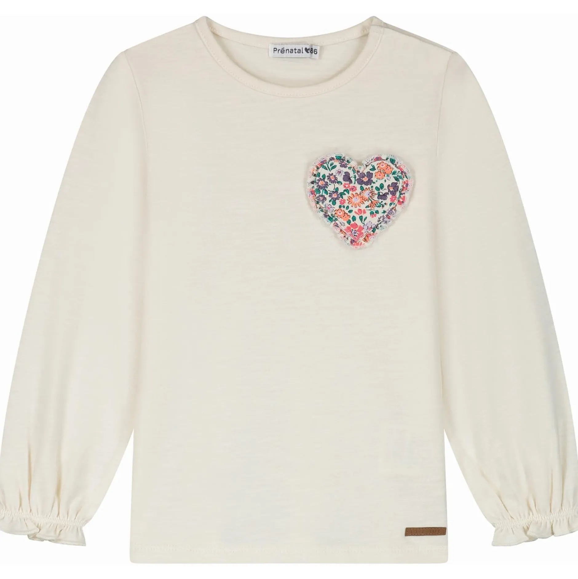Shirts & Blouses|Shirts & Blouses*Prénatal baby shirt lange mouwen effen wit Dark Off-White