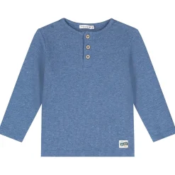 Shirts & Blouses|Shirts & Blouses*Prénatal baby shirt lange mouwen effen blauw Royal Blue