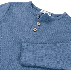 Shirts & Blouses|Shirts & Blouses*Prénatal baby shirt lange mouwen effen blauw Royal Blue