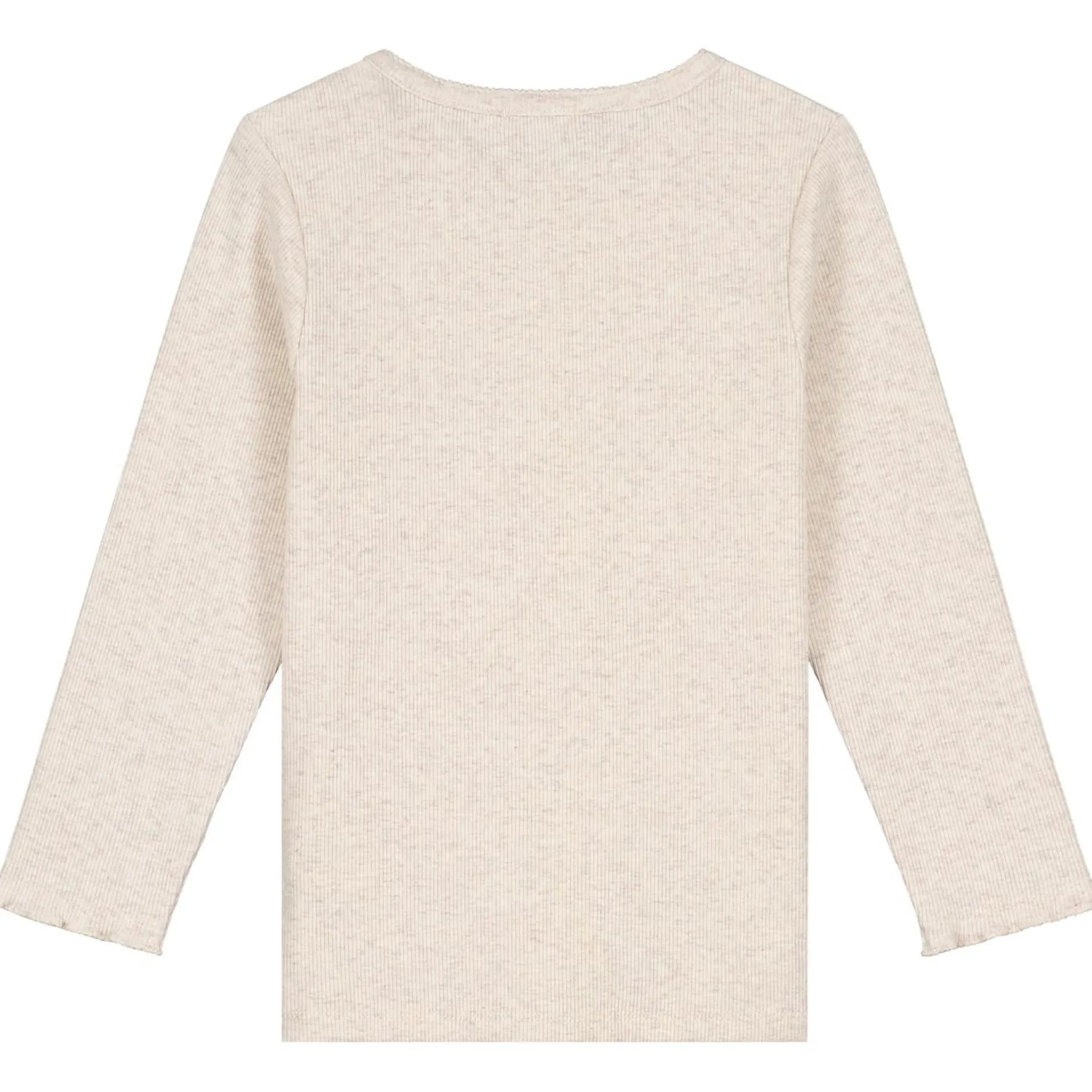 Shirts & Blouses|Shirts & Blouses*Prénatal baby shirt lange mouwen effen beige Light Brown Melange