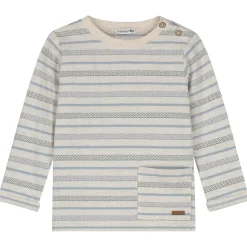 Shirts & Blouses|Shirts & Blouses*Prénatal baby shirt lange mouwen strepen grijs Soft Brown Melange