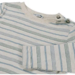 Shirts & Blouses|Shirts & Blouses*Prénatal baby shirt lange mouwen strepen grijs Soft Brown Melange